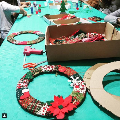 14 diy Coronas de Navidad