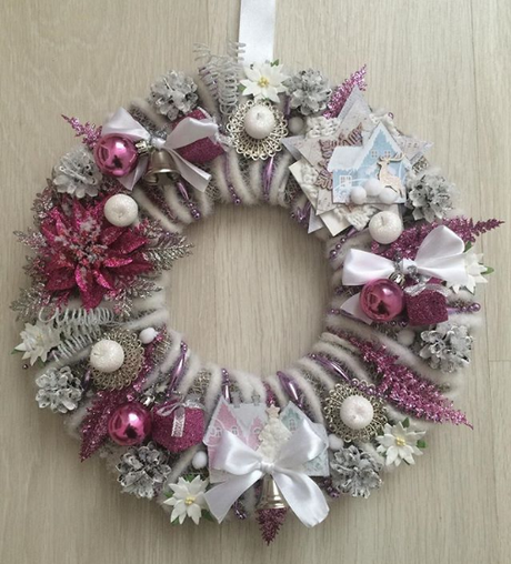 14 diy Coronas de Navidad