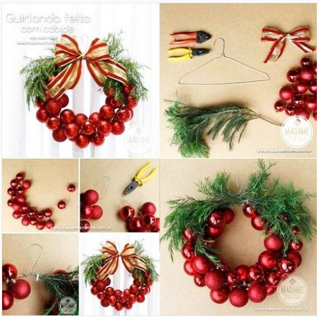 14 diy Coronas de Navidad