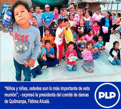 NIÑOS DE DE QUILMANÁ YA CELEBRAN LA NAVIDAD...