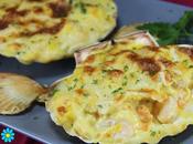 Vieiras gratinadas merluza Thermomix