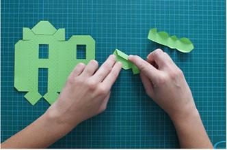 ¿Como hacer letras de cartón en 3D?