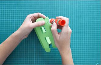 ¿Como hacer letras de cartón en 3D?