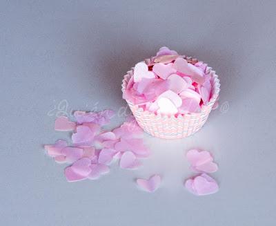 Confetti en molde de muffin