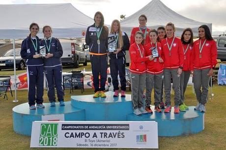 El equipo femenino de la UPO logra la victoria en el Campeonato de Andalucía Universitario de Campo a Través