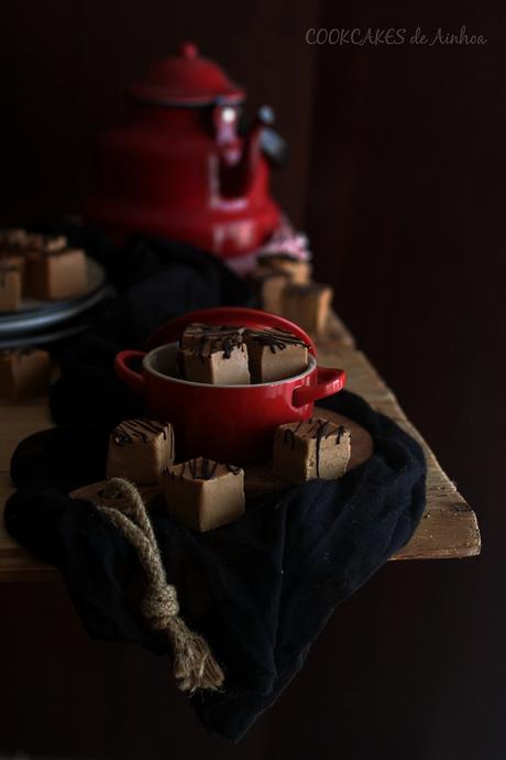 Bombón cremino de Turrón y Doble Praliné. Cookcakes de Ainhoa