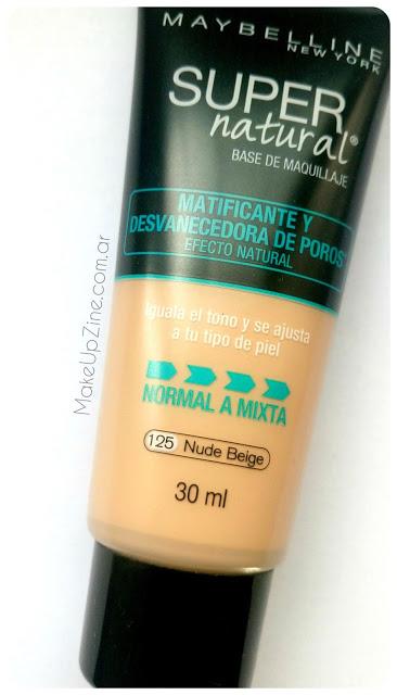 Reseña: Base Super Natural by Maybelline.