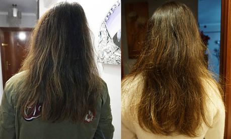 Resultados de mi tratamiento capilar con los productos de Halier: Hairvity y Fortesse