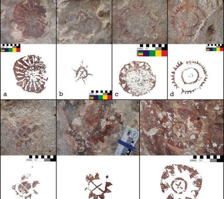 Descubren 28 yacimientos de arte rupestre de hace 2.500 años en una isla de Indonesia