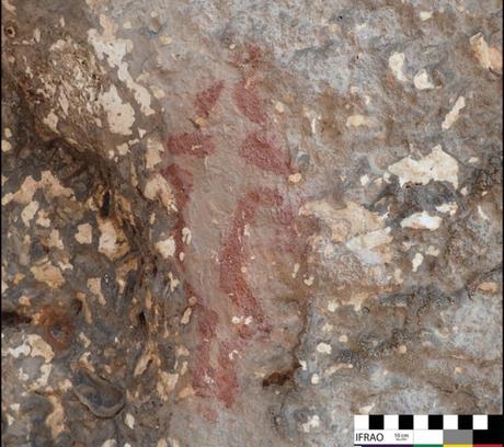 Descubren 28 yacimientos de arte rupestre de hace 2.500 años en una isla de Indonesia