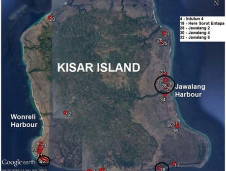 Descubren 28 yacimientos de arte rupestre de hace 2.500 años en una isla de Indonesia