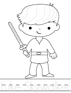 Hojas para colorear de STAR WARS , gratis