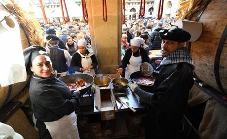 La fiesta de Santo Tomás, 21 diciembre en San Sebastián.