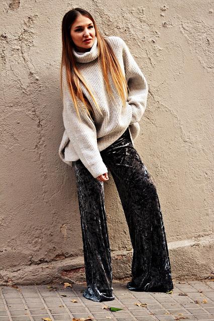 VELVET FLARE PANTS VELVET FLARE PANTS