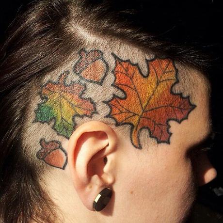 20 Tatuajes locos en la cabeza para valientes 20 Tatuajes locos en la cabeza para valientes