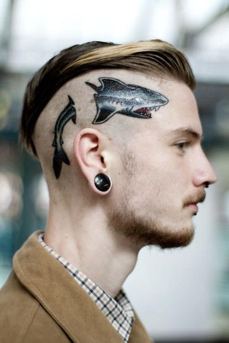 20 Tatuajes locos en la cabeza para valientes