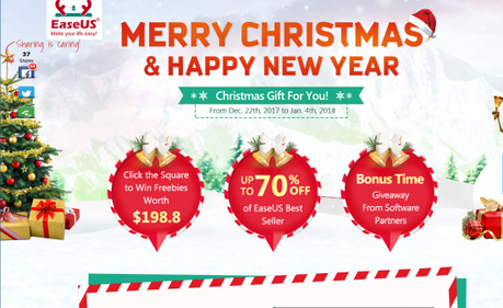 Si no te toca la lotería de Navidad, consuélate con EaseUS