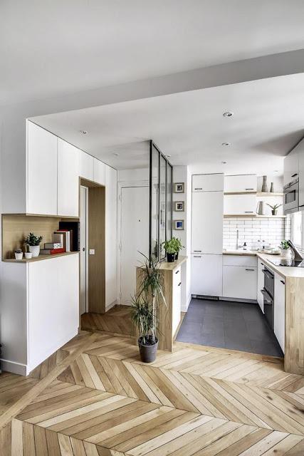 Un apartamento en París de 38m2