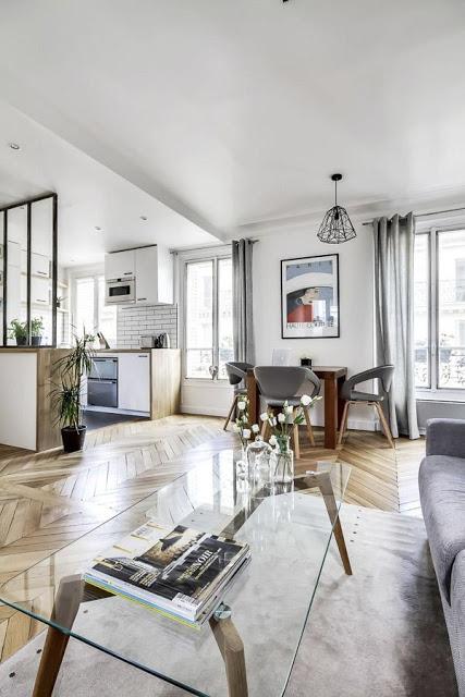 Un apartamento en París de 38m2