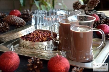 Chocolate a la Taza al Aroma de Rosas