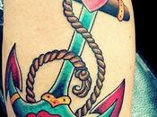 Tatuajes anclas Parte