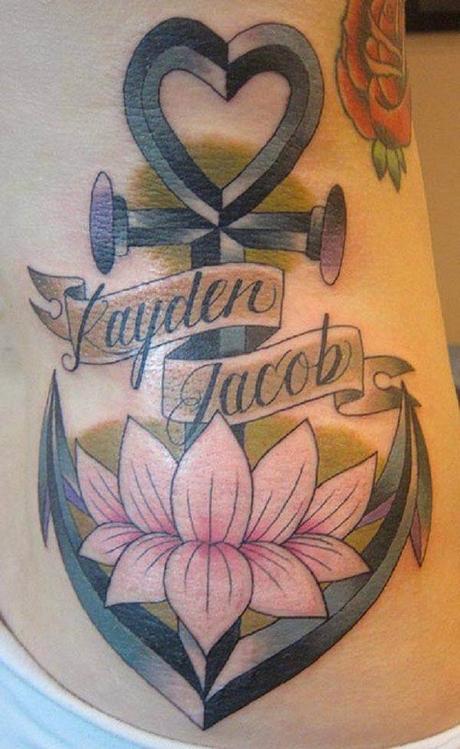 40 Tatuajes de anclas Parte 1