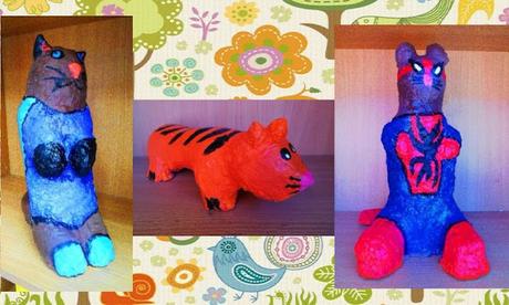 Mi primera escultura ( finalización )