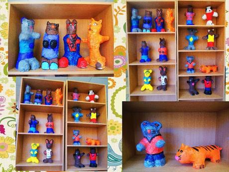 Mi primera escultura ( finalización )