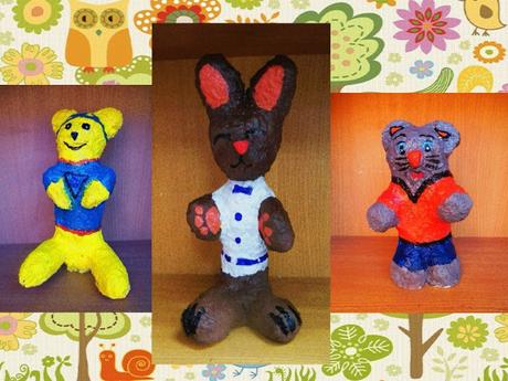 Mi primera escultura ( finalización )