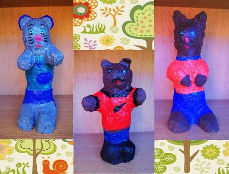 Mi primera escultura ( finalización )