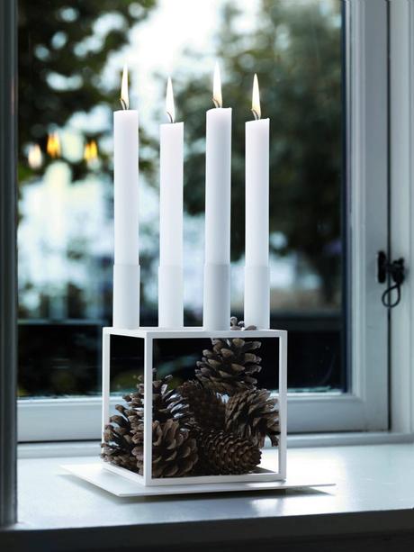 portavelas estilo nórdico diseño nórdico diseño danés complementos hogar Candelabro Kubus By Lassen accesorios hogar 