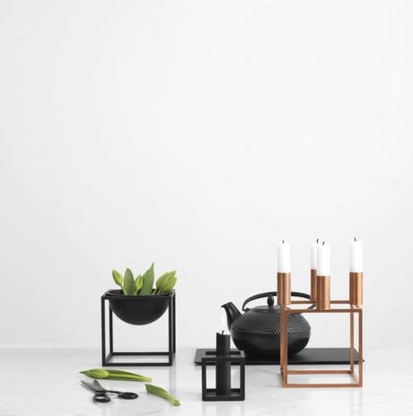 portavelas estilo nórdico diseño nórdico diseño danés complementos hogar Candelabro Kubus By Lassen accesorios hogar 