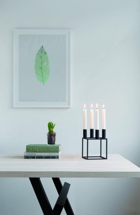 portavelas estilo nórdico diseño nórdico diseño danés complementos hogar Candelabro Kubus By Lassen accesorios hogar 
