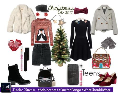 Teens:Chirtmas Eve. #WhatShouldWear  L-vi.com