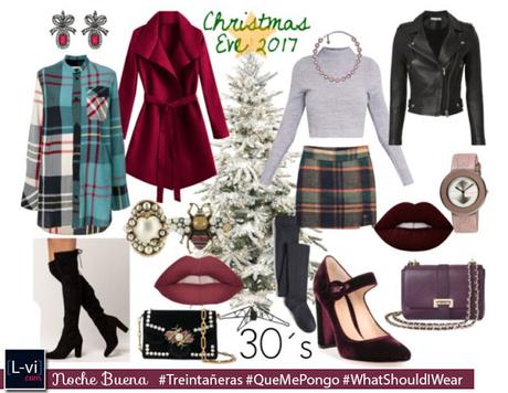 30's:Chirtmas Eve. #WhatShouldWear  L-vi.com