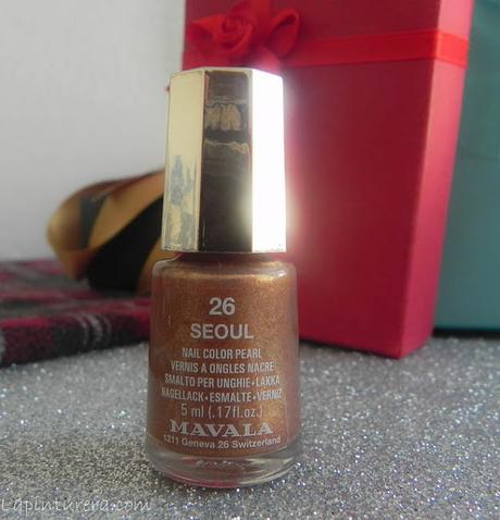 NEW LOOK: Colección de Mavala para estas fiestas + Manicuras navideñas 03 tono Seoul