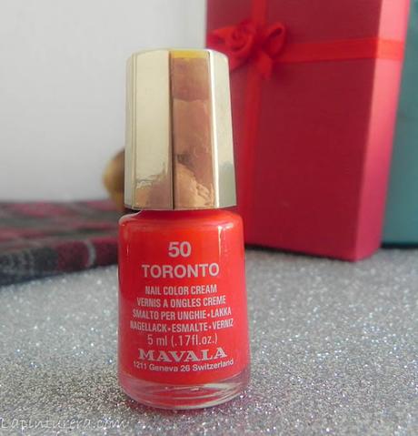 NEW LOOK: Colección de Mavala para estas fiestas + Manicuras navideñas 06 tono toronto