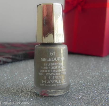 NEW LOOK: Colección de Mavala para estas fiestas + Manicuras navideñas 07 tono melbourne