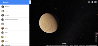 Explorar otros planetas con Google Maps