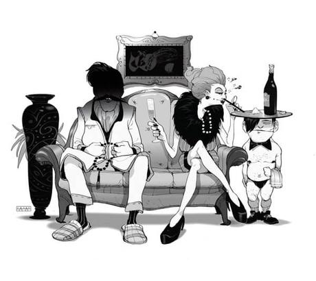 Ilustraciones de Baran Sarigul