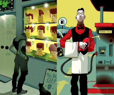 Ilustraciones de Baran Sarigul