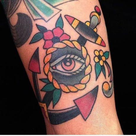 40 tatuajes increíbles de Anclas Parte 2