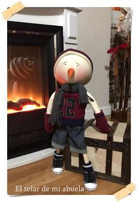 MUÑECOS, BOTA Y OVEJAS NAVIDEÑAS