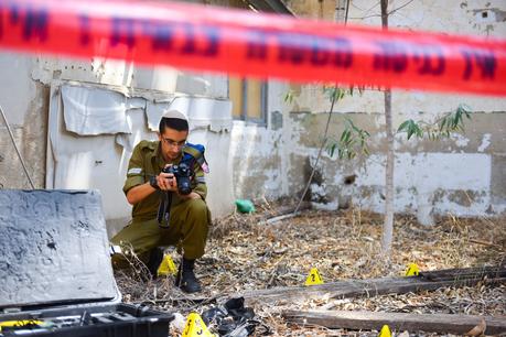 Los investigadores de las IDF.