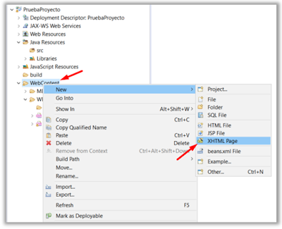 Como crear un proyecto web dinamico en Java