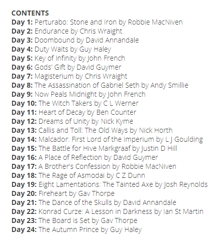 El príncipe del otoño en el Calendario de Adviento