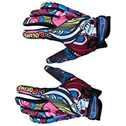 Guantes Ciclismo Invierno Guantes Deportivos de Color Multicolor Tamaño M