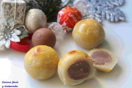 MAZAPAN RELLENO DE BOMBON LINDOR