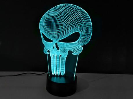 Lamparas de superhéroes que iluminan tu habitación