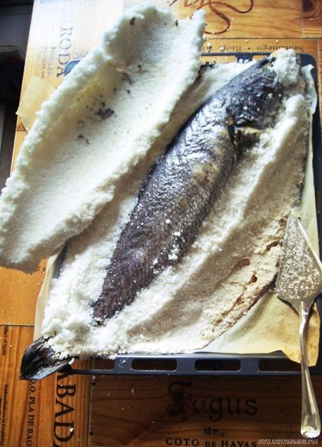 Pescado a la sal Pescado a la sal